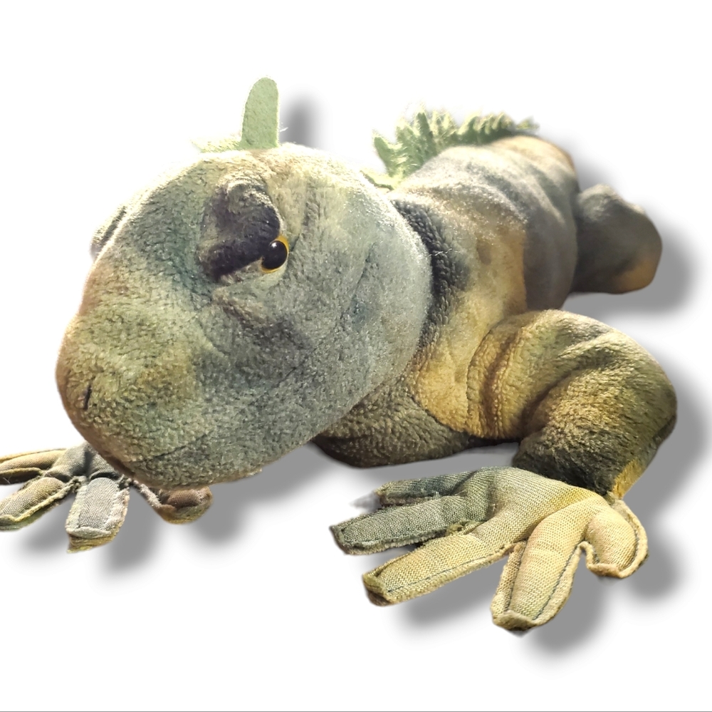 Fiesta Green Iguana Lizard Reptile Realistic 23" Plush Stuffed Toy Animal
